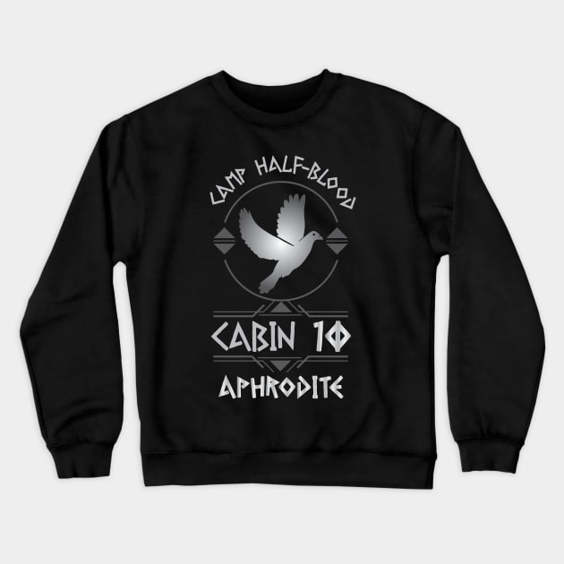 Cabin #10 in Camp Half Blood, Child of Aphrodite – Percy Jackson inspired design Crewneck Sweatshirt by NxtArt